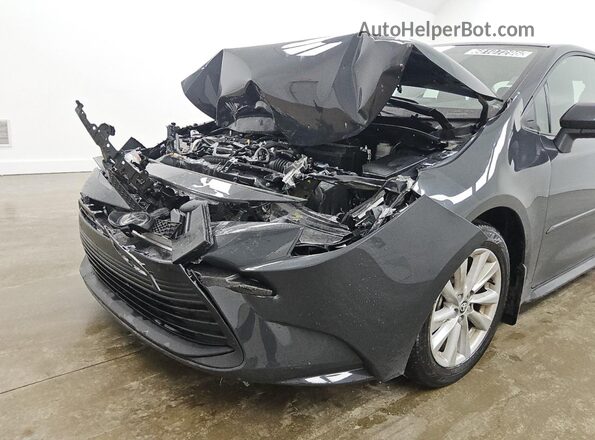 5YFB4MDE8RP199568 2024 TOYOTA COROLLA Gray Սալոնի 360 աստիճան տեսք
