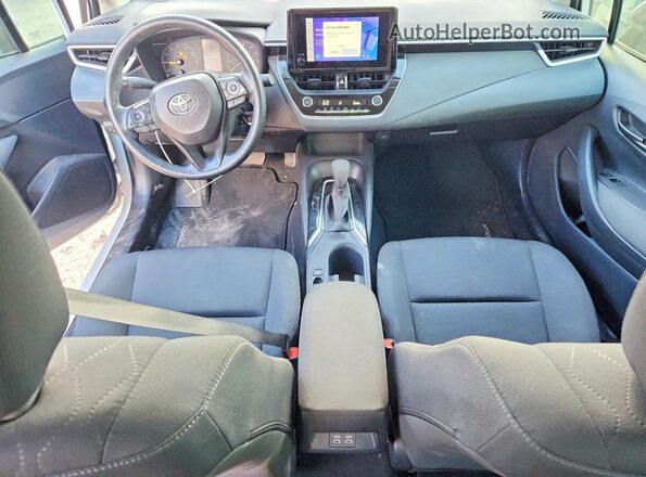 5YFB4MDE8SP235961 2025 TOYOTA COROLLA White წინა პანელის ხედი