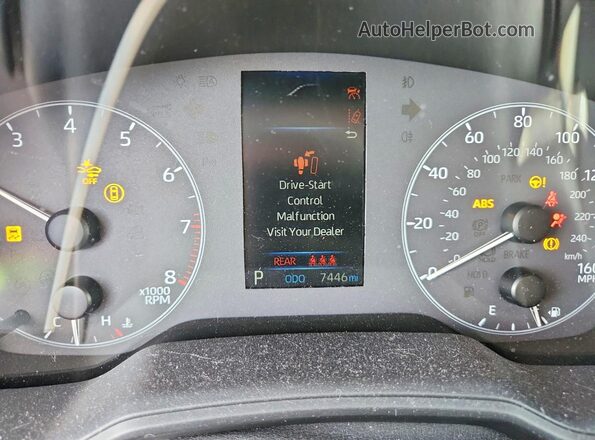 5YFB4MDE8SP262187 2025 TOYOTA COROLLA Серебряный Вид щитка приборов