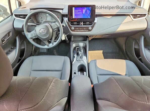 5YFB4MDE8SP311629 2025 TOYOTA COROLLA White Առջևի վահանակի տեսք