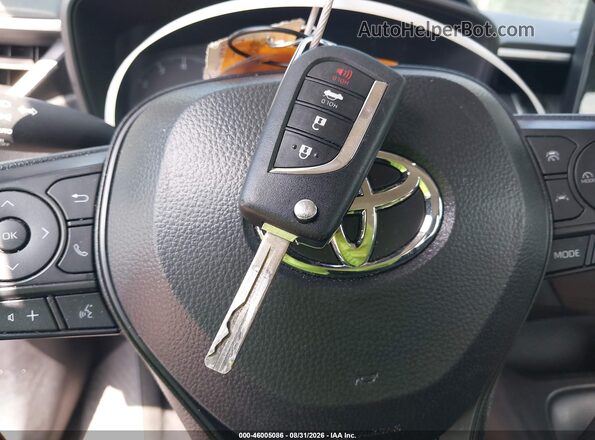 5YFB4MDE8SP337261 2025 TOYOTA COROLLA Gray წინა პანელის ხედი