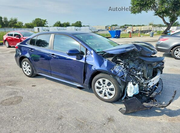 5YFB4MDE9PP062149 2023 TOYOTA COROLLA Blue Delantero derecho