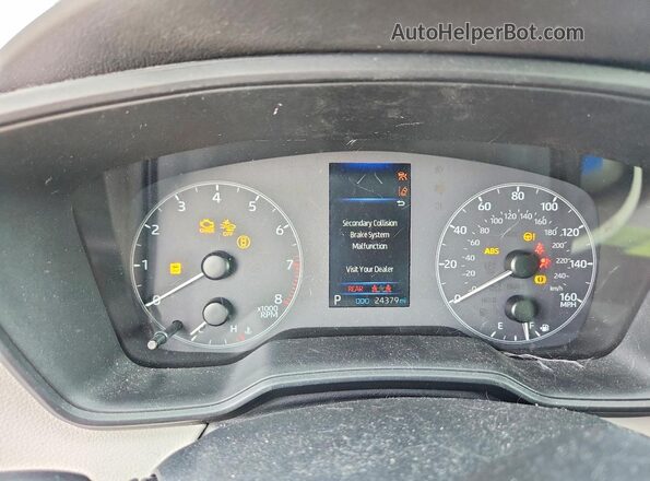 5YFB4MDE9PP062149 2023 TOYOTA COROLLA Blue Vista del cuadro de instrumentos