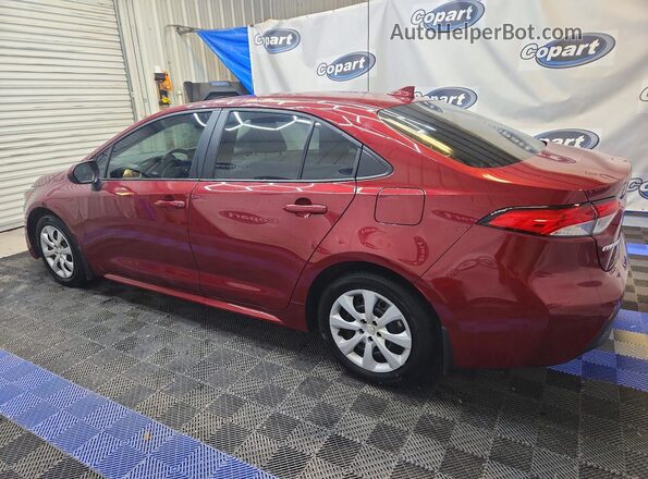 5YFB4MDE9TP418738 2026 TOYOTA COROLLA Бордовый Задняя левая четверть