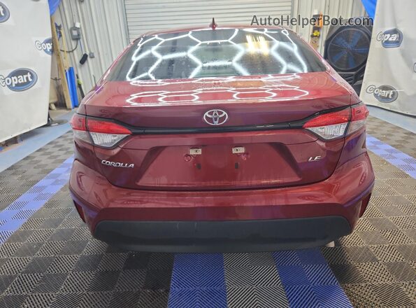5YFB4MDE9TP418738 2026 TOYOTA COROLLA Бордовый Вид наклейки с VIN-кодом