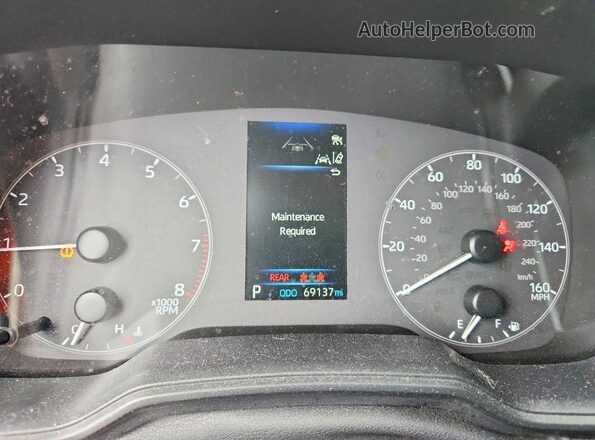5YFB4MDEXPP033694 2023 TOYOTA COROLLA Серый Вид щитка приборов