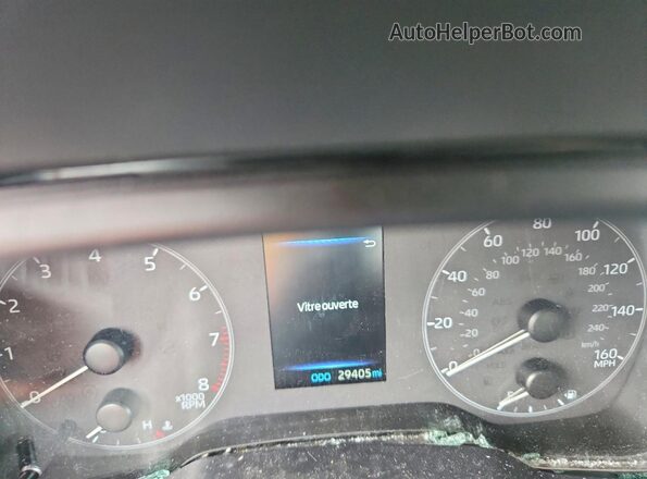 5YFB4MDEXSP311731 2025 TOYOTA COROLLA Gray Instrument cluster view