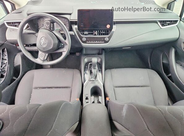 5YFB4MDEXSP311731 2025 TOYOTA COROLLA Gray Dashboard view