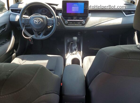 5YFB4MDEXTP377438 2026 TOYOTA COROLLA Gray Dashboard view