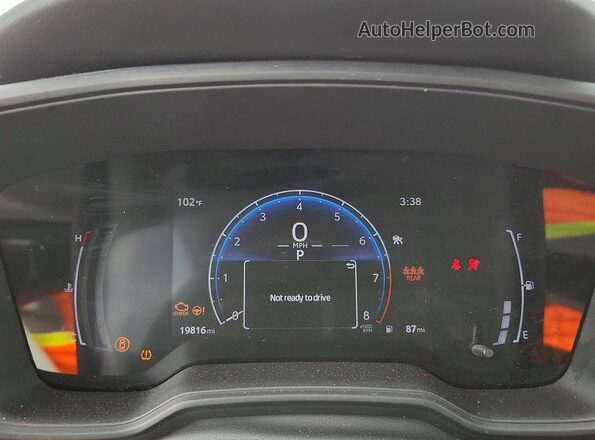 5YFB4MDEXTP377553 2026 TOYOTA COROLLA Белый Вид щитка приборов
