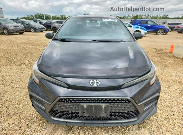 5YFB4RBE0LP015862 2020 TOYOTA COROLLA Black Widok z przodu
