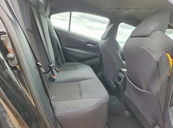 5YFB4RBE0LP015862 2020 TOYOTA COROLLA Black Widok tylnych siedzeń