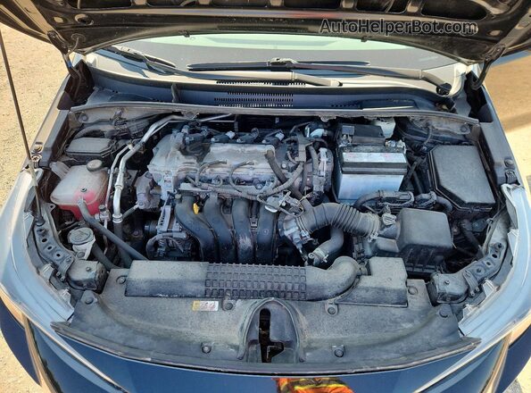 5YFBPMBE1MP255790 2021 TOYOTA COROLLA Black Вид задньої частини салону