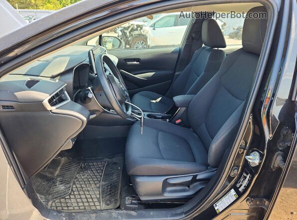 5YFBPMBE1MP255790 2021 TOYOTA COROLLA Black Вид салону спереду