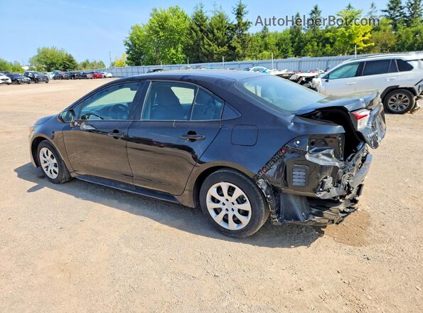 5YFBPMBE1MP255790 2021 TOYOTA COROLLA Black Задня ліва чверть