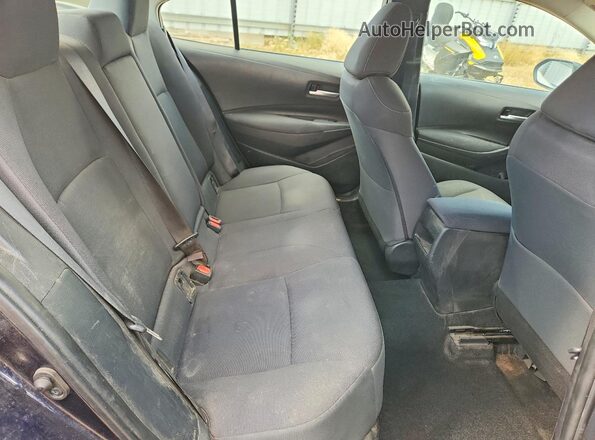 5YFBPMBE2MP153690 2021 TOYOTA COROLLA Blue Vista de los asientos traseros