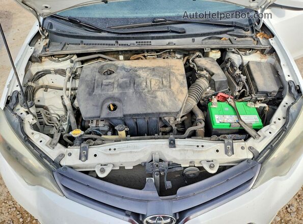 5YFBURHE0GP404207 2016 TOYOTA COROLLA White Вид задньої частини салону