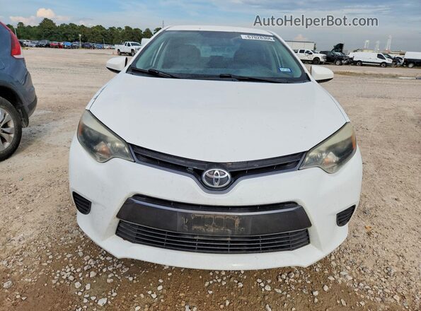 5YFBURHE0GP404207 2016 TOYOTA COROLLA White Вид спереду