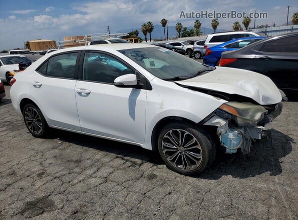 5YFBURHE0GP437546 2016 TOYOTA COROLLA White წინა მარჯვენა