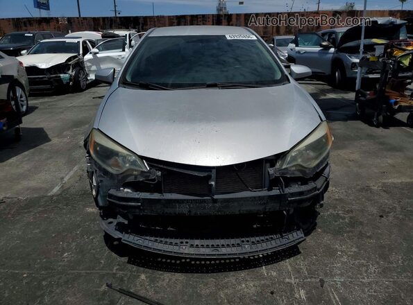 5YFBURHE0GP484303 2016 TOYOTA COROLLA Серебряный Вид спереди