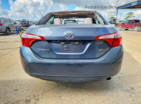 5YFBURHE0GP547786 2016 TOYOTA COROLLA Бирюзовый Вид сзади