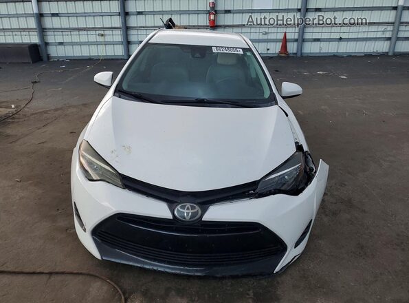 5YFBURHE1JP847666 2018 TOYOTA COROLLA White Вид спереду