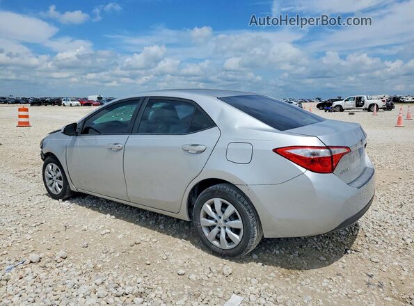 5YFBURHE2GP490832 2016 TOYOTA COROLLA Silver Trasero izquierdo