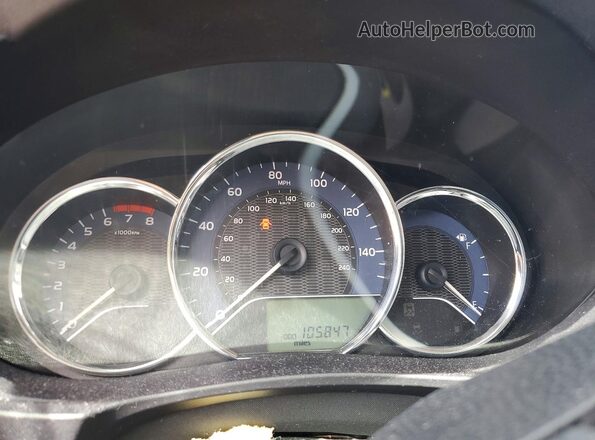 5YFBURHE2GP490832 2016 TOYOTA COROLLA Silver Vista del cuadro de instrumentos
