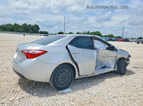 5YFBURHE2GP490832 2016 TOYOTA COROLLA Silver Trasero derecho