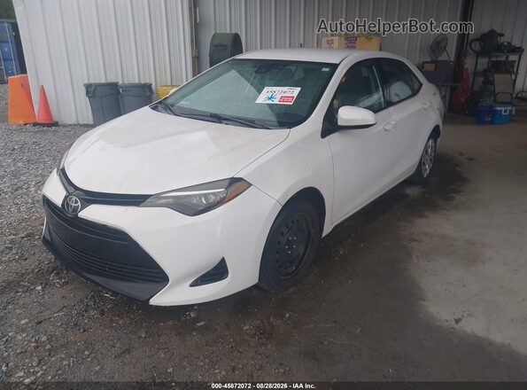 5YFBURHE2HP654033 2017 TOYOTA COROLLA White Передня ліва чверть