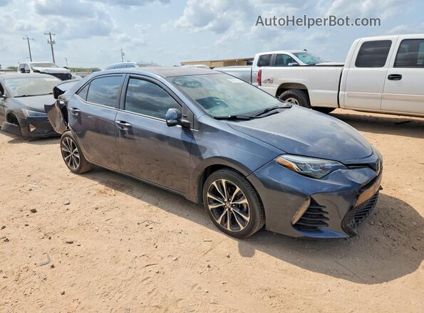 5YFBURHE2HP689526 2017 TOYOTA COROLLA Gray Przód prawy