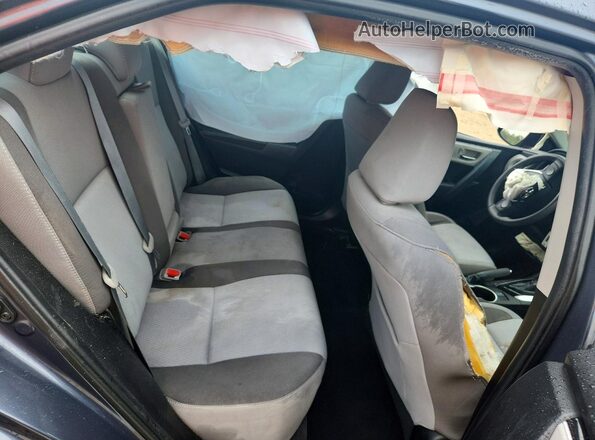 5YFBURHE4KP864432 2019 TOYOTA COROLLA Blue Հետևի նստատեղերի տեսք