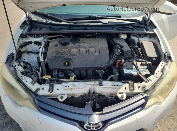 5YFBURHE5GP482613 2016 TOYOTA COROLLA White უკანა სალონის ხედი