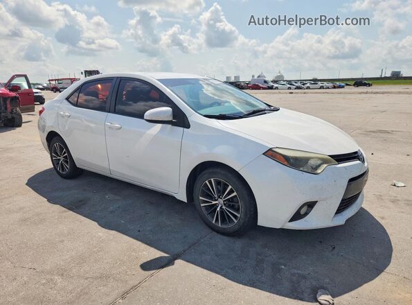 5YFBURHE5GP482613 2016 TOYOTA COROLLA White წინა მარჯვენა
