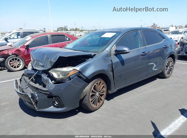 5YFBURHE6GP377434 2016 TOYOTA COROLLA Light Blue Vista tres cuartos delantera izquierda