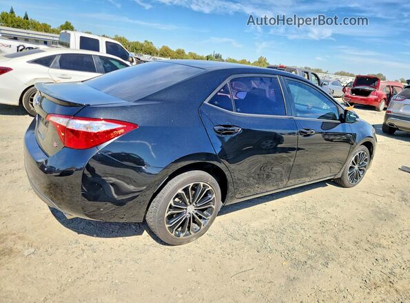 5YFBURHE7GP472911 2016 TOYOTA COROLLA Черный Задняя правая четверть