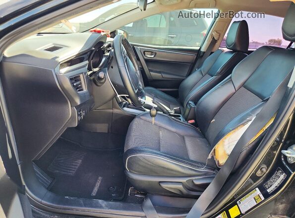5YFBURHE7GP472911 2016 TOYOTA COROLLA Черный Вид салона спереди