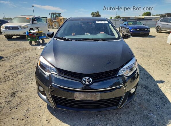 5YFBURHE7GP472911 2016 TOYOTA COROLLA Черный Вид спереди