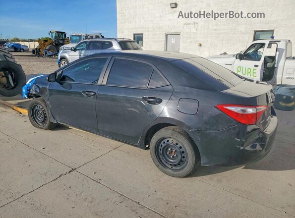 5YFBURHE7GP508015 2016 TOYOTA COROLLA Black Задня ліва чверть
