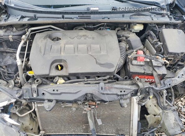 5YFBURHE7GP508015 2016 TOYOTA COROLLA Black Вид задньої частини салону