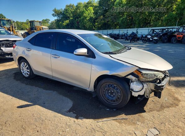 5YFBURHE7KP935154 2019 TOYOTA COROLLA Silver Передня права чверть
