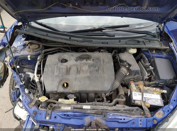 5YFBURHE9GP413181 2016 TOYOTA COROLLA Blue უკანა ხედი