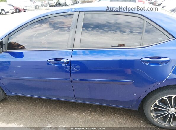 5YFBURHE9GP413181 2016 TOYOTA COROLLA Blue 