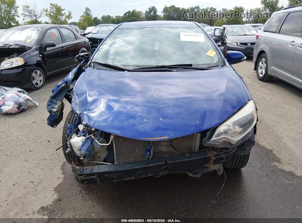 5YFBURHE9GP413181 2016 TOYOTA COROLLA Blue უკანა სალონის ხედი