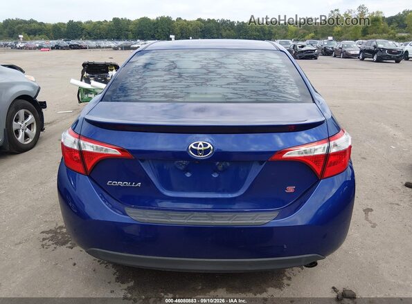 5YFBURHE9GP413181 2016 TOYOTA COROLLA Blue 
