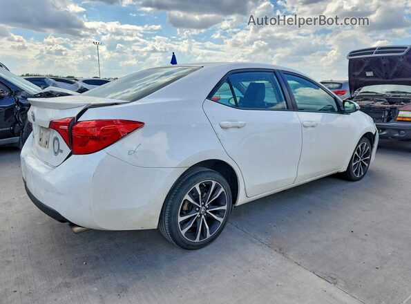 5YFBURHEXHP629686 2017 TOYOTA COROLLA White Tył prawy