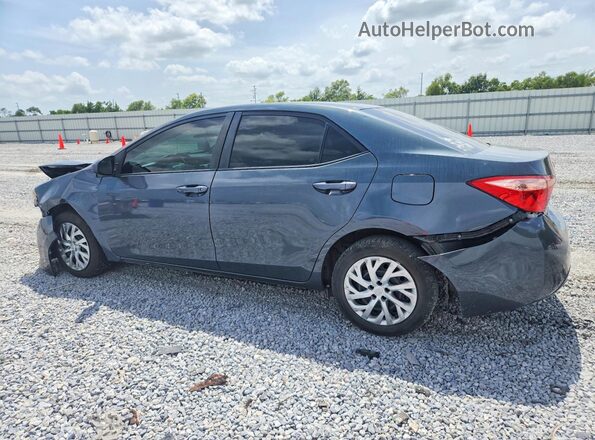 5YFBURHEXHP697311 2017 TOYOTA COROLLA Серый Задняя левая четверть