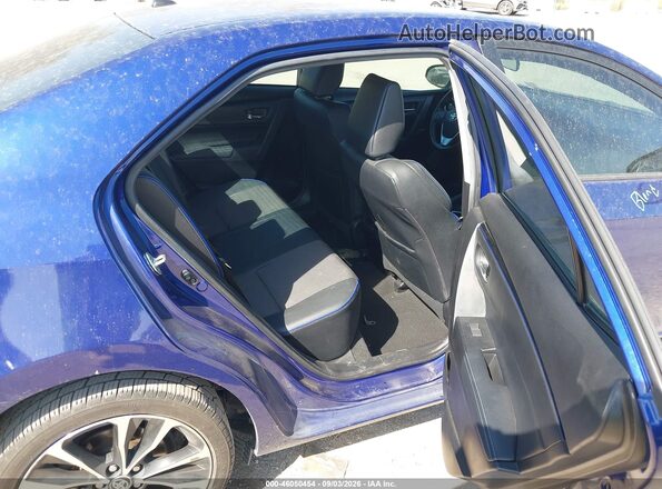 5YFBURHEXJP839257 2018 TOYOTA COROLLA Синий Вид наклейки с VIN-кодом