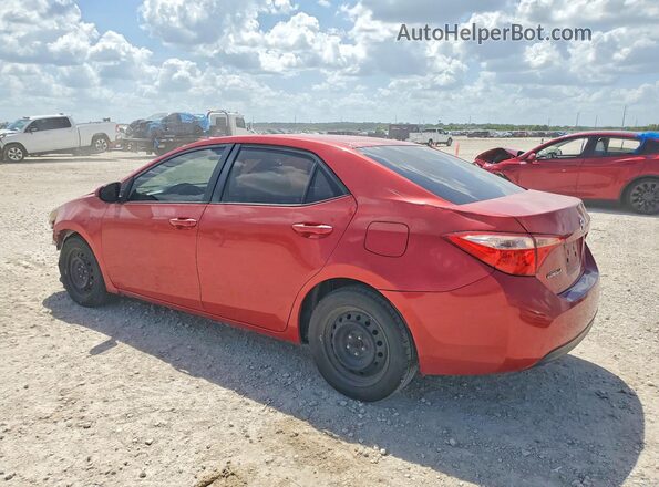 5YFBURHEXKP885799 2019 TOYOTA COROLLA Red უკანა მარცხენა