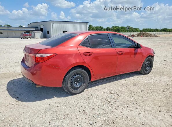 5YFBURHEXKP885799 2019 TOYOTA COROLLA Red უკანა მარჯვენა